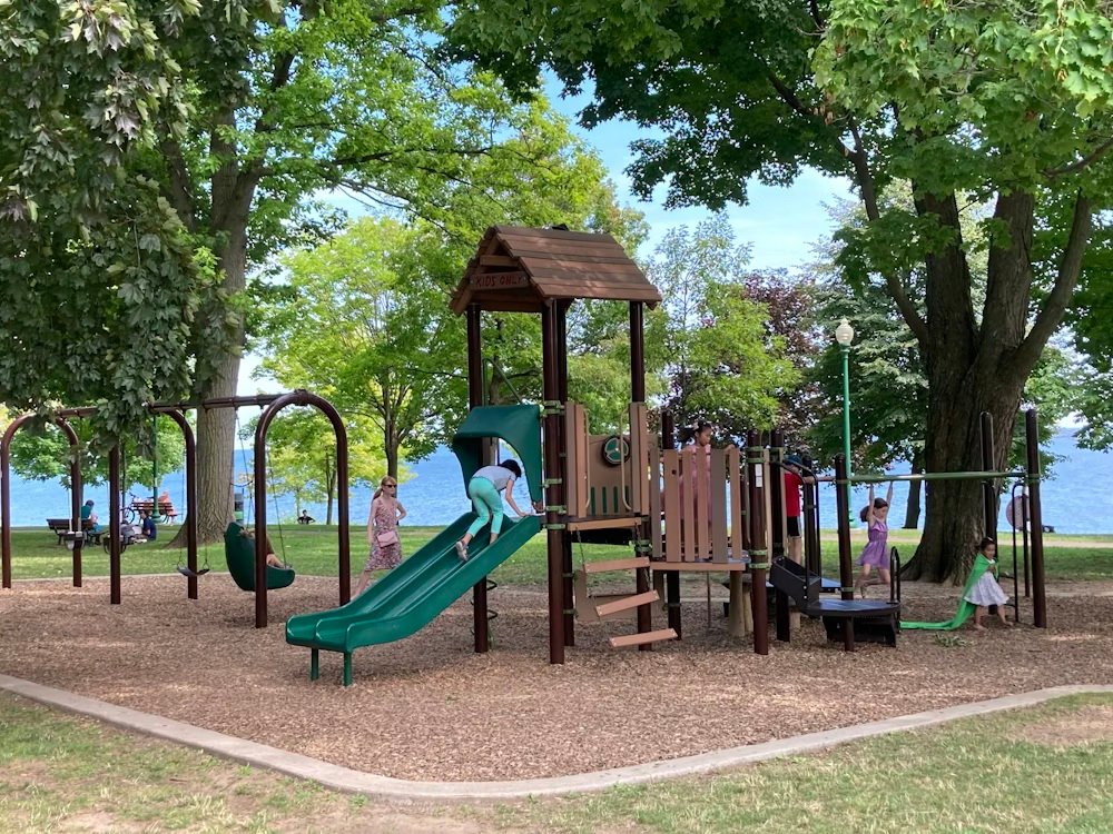 Children's play and family activity area